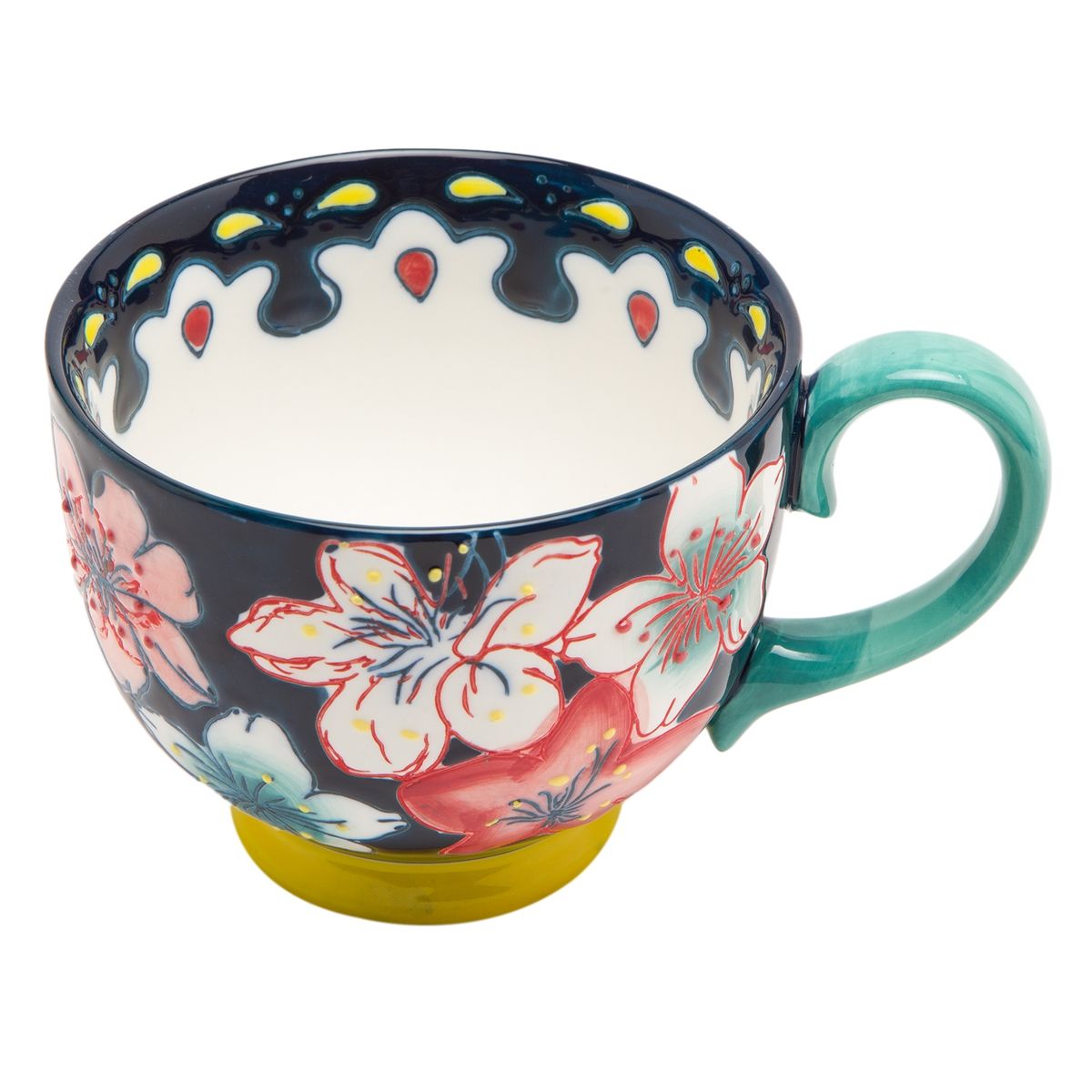 ROBERTA ALLEN - Mugs Flori Gipsy Diseño Floral 15 Cm Roberta Allen
