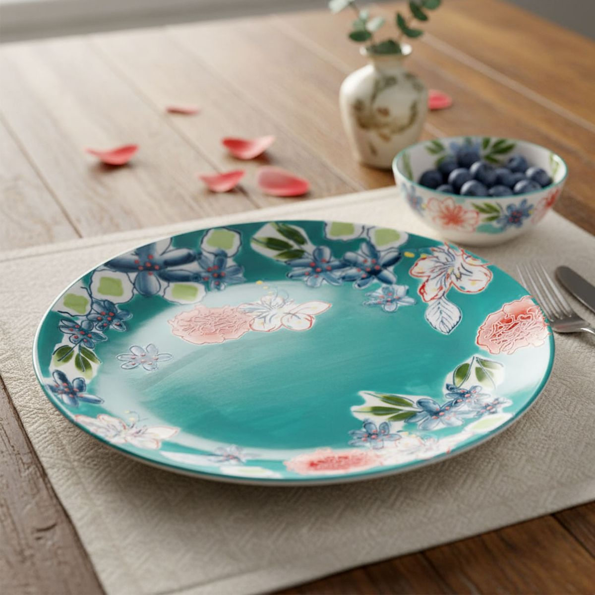 ROBERTA ALLEN - Plato Ensalada Flori Gipsy 21 Cm Roberta Allen