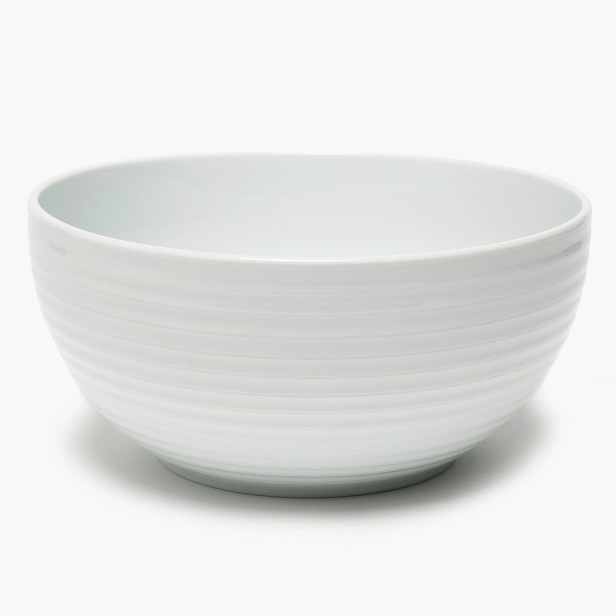 SPAL - Ensaladera 28Cm Porcelana Roulette White Loza Spal