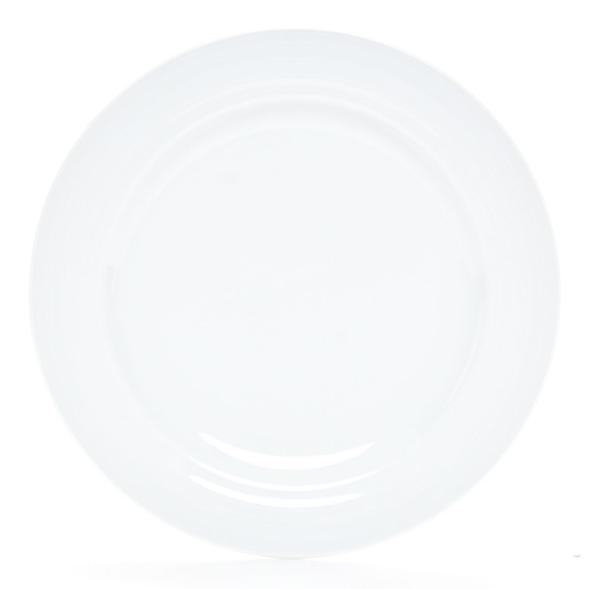 SPAL - Plato De Fondo 27Cm Porcelana Roulette White Loza Spal