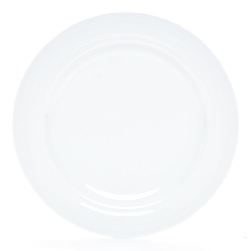 SPAL - Plato De Fondo 27Cm Porcelana Roulette White Loza Spal