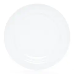 SPAL - Plato De Fondo 27Cm Porcelana Roulette White Loza