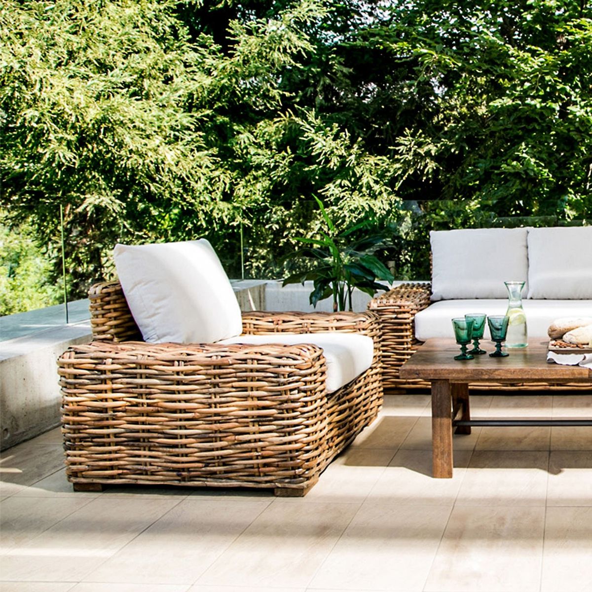 BASEMENT HOME - Sofá De Terraza 1 Cuerpo Kretes Basement Home