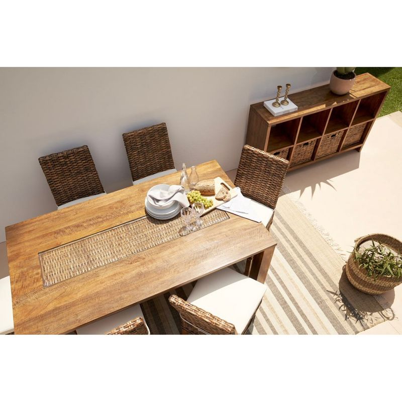 BASEMENT HOME - Mesa de Comedor De Terraza Kretes Rectangular 180 cm Basement Home