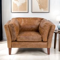 Sofá 1 Cuerpo Cuero Borg