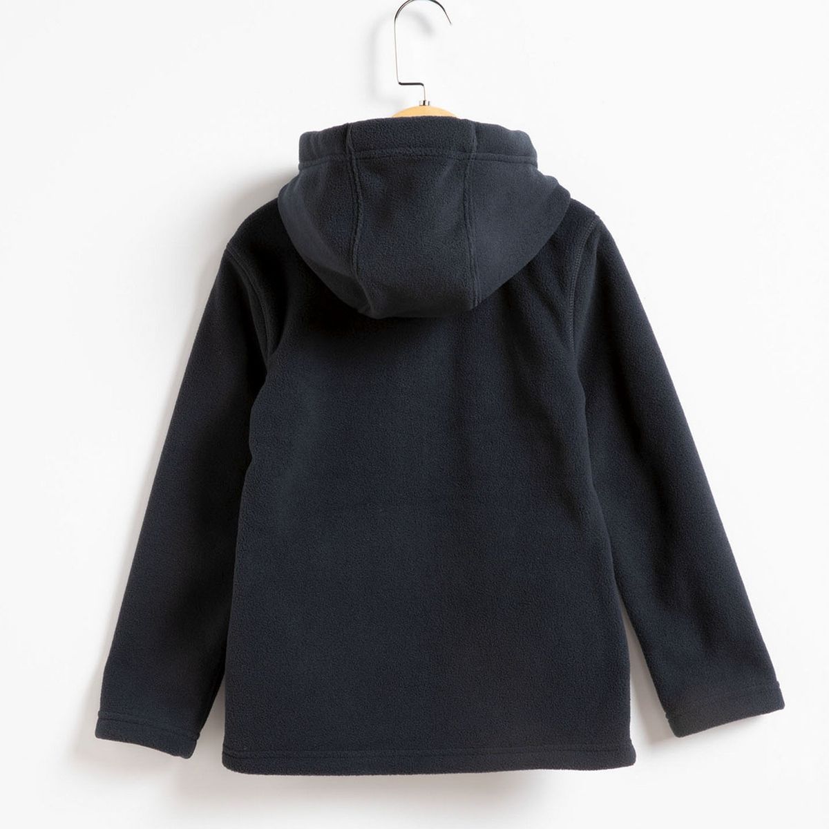 HOLLEY SKOOL - Holley Poleron Escolar, 100% Poliester, Polar Fleece , Con Gorro, 2 Bolsillos Al Costado