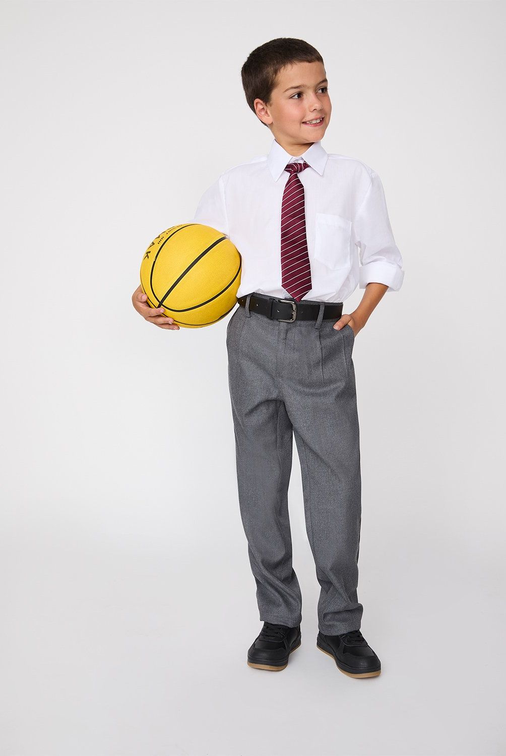 HOLLEY SKOOL - Pantalón Escolar Holley Niño Diseño Liso Fit Recto