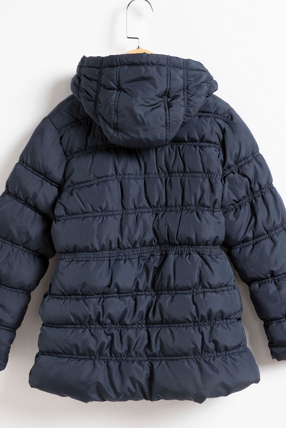 BARBIE - Barbie Parka Escolar, 100% Poliester, Con Gorro , Cintura Elasticada , Interior Estampado , Bolsillo Interior ,  Incluye Etiqueta De Nombre