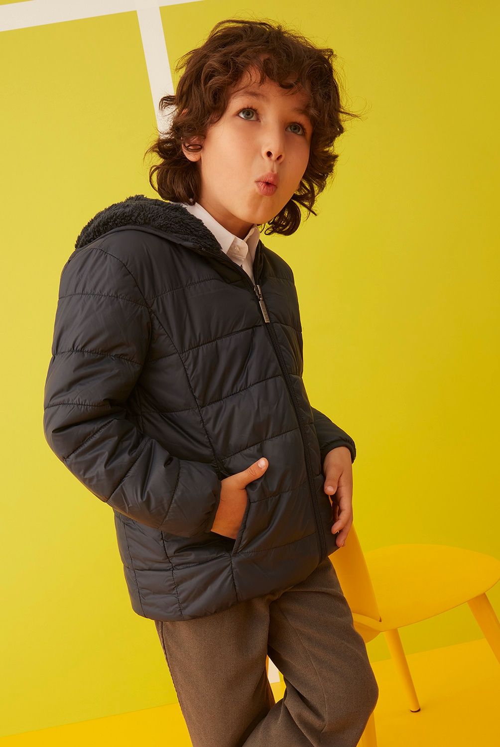 HOLLEY SKOOL - Parka Escolar Niño Holley