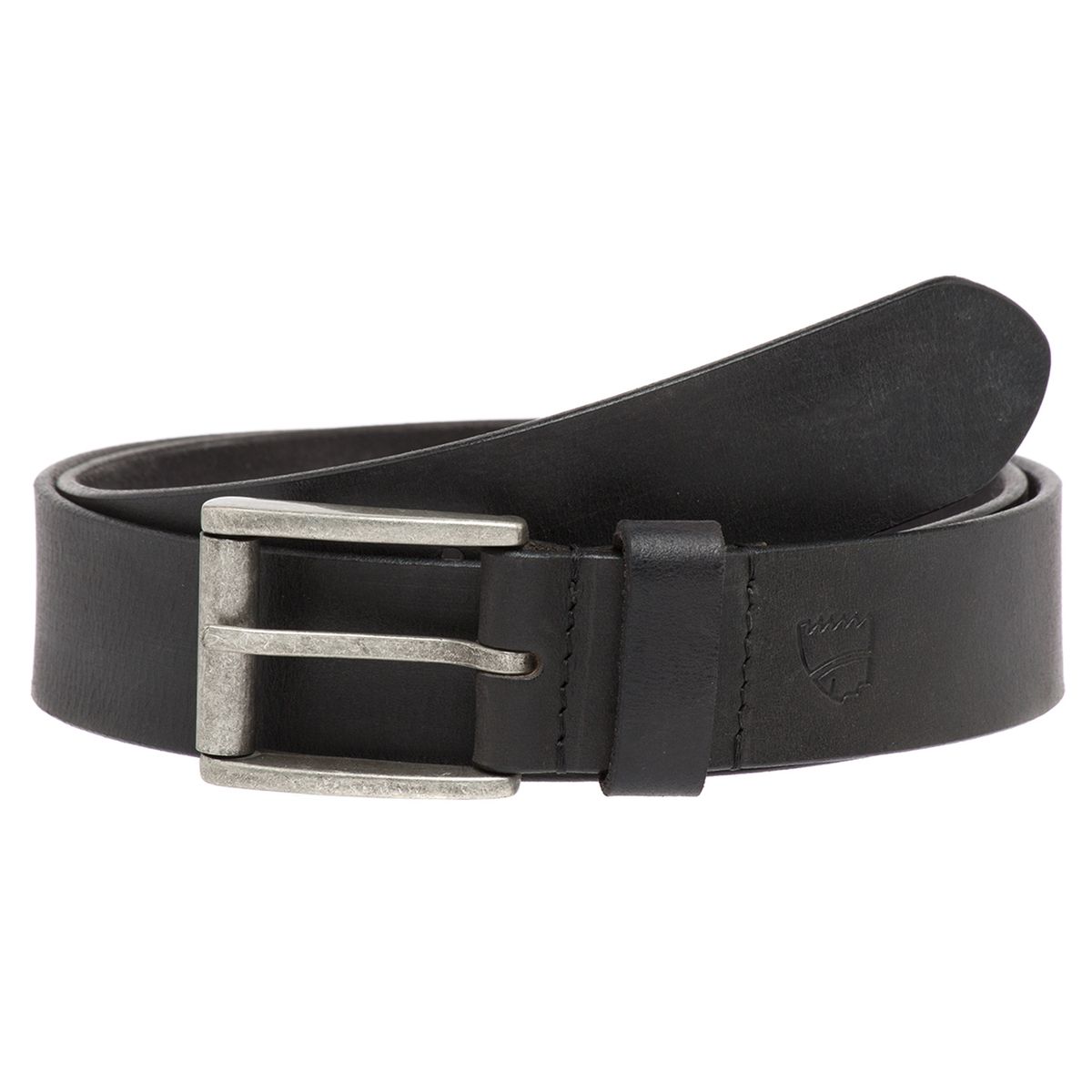 AMERICANINO - Cinturón de Cuero Americanino Casual Hombre Negro