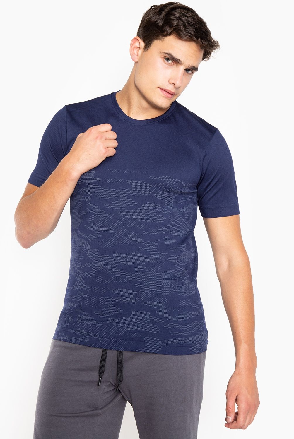 FRATTA - Fratta Polera Deportiva Manga Corta Hombre