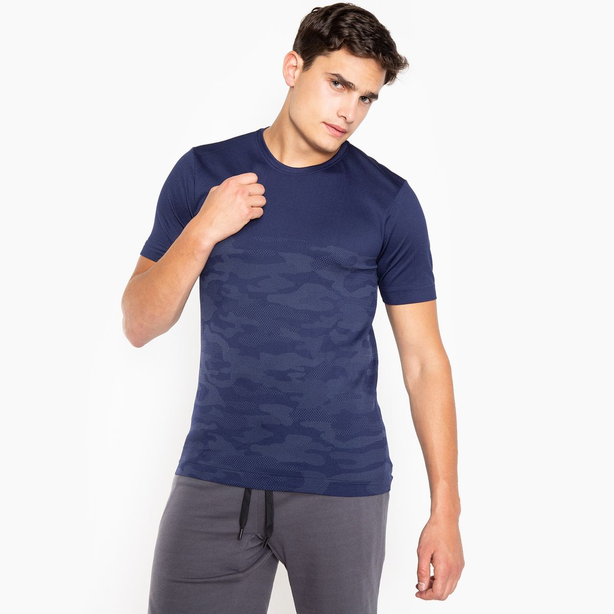 FRATTA - Fratta Polera Deportiva Manga Corta Hombre