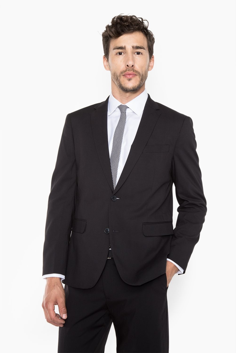 BASEMENT - Chaqueta Slim Fit Hombre