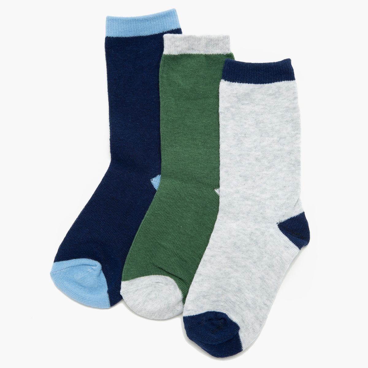 YAMP - Pack 3 Calcetines Niño Lisos