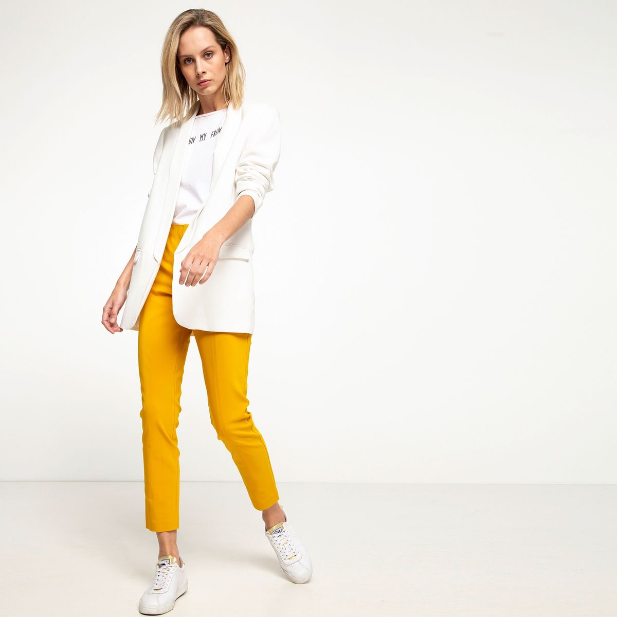 BASEMENT - Pantalón de Algodón Mujer
