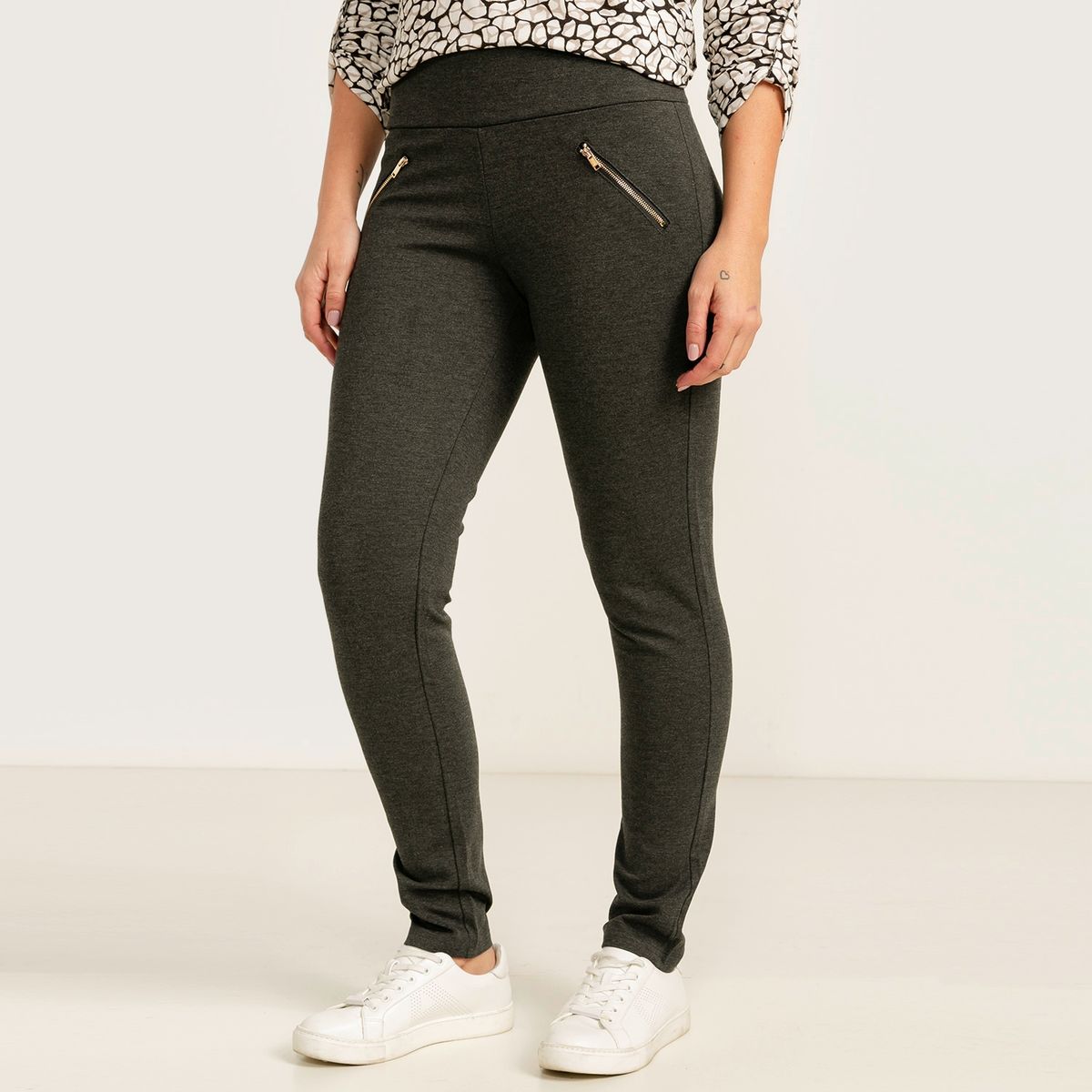S COCCI - Pantalón Leggins Tiro Alto Mujer