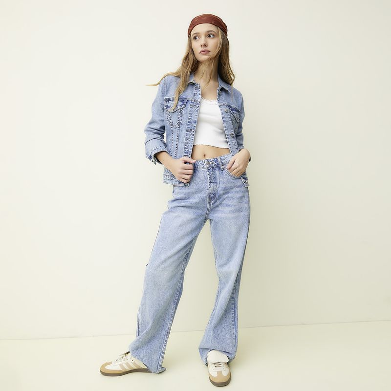 SYBILLA Chaqueta Jeans Mujer Sybilla Algodón Manga Larga