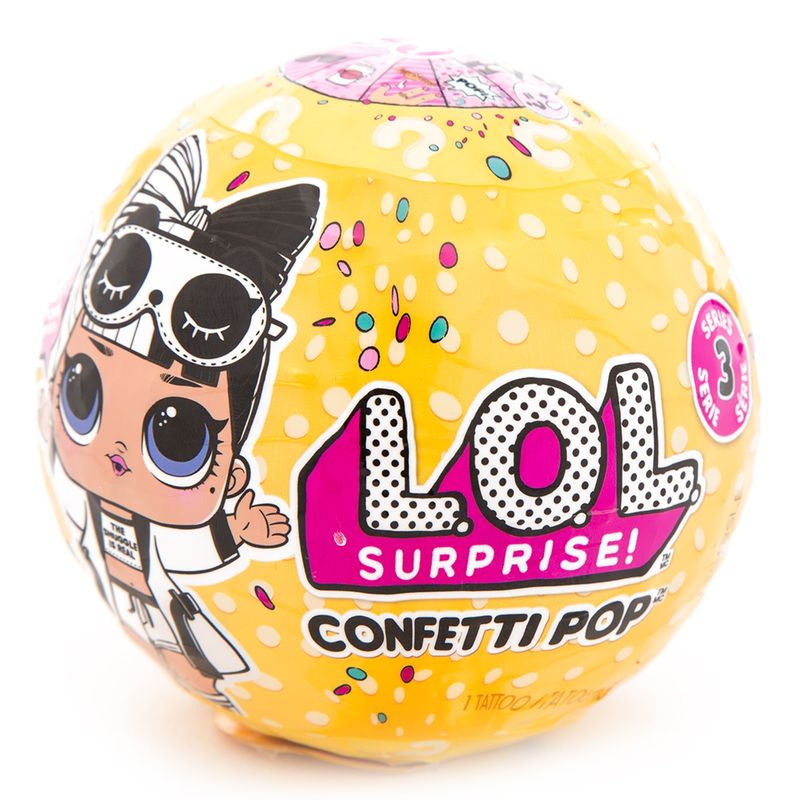 LOL - Surprise Confetti Pop Asst LOL
