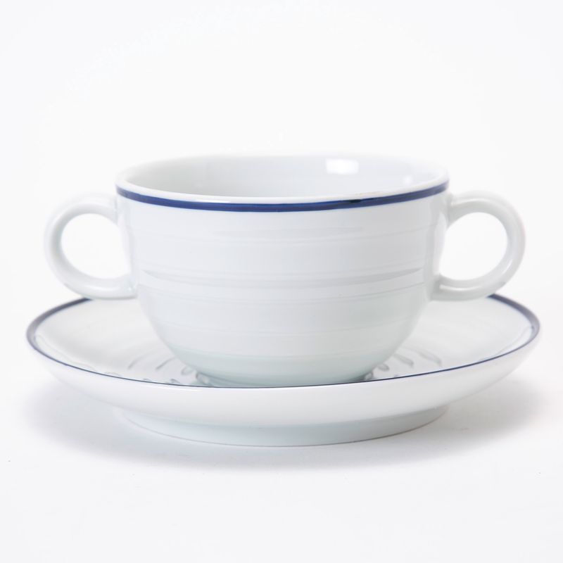 SPAL - Taza Consome Con Plato Spal