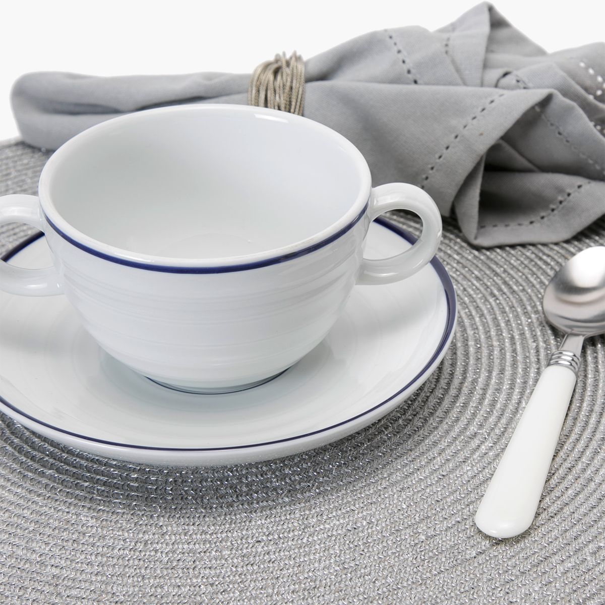 SPAL - Taza Consome Con Plato Spal