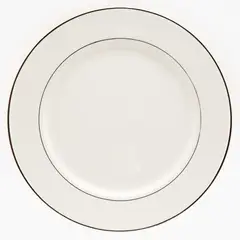 FLORENCIA - Plato de Fondo Silver 16.5 cm Porcelana de Hueso