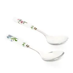 PORTMEIRION - Set 2 Utensilios para Servir Diseño Botánica
