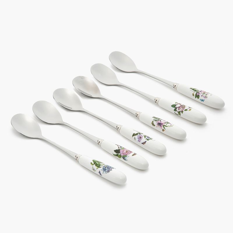 PORTMEIRION - Set 6 Cucharas Diseño Botánica Portmeirion