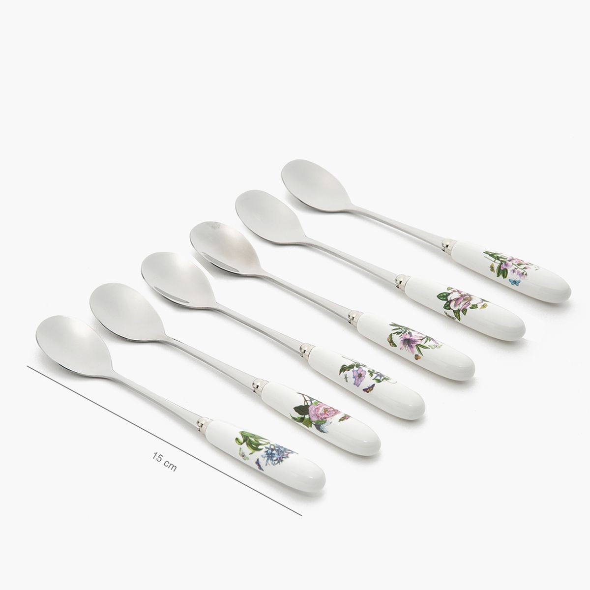 PORTMEIRION - Set 6 Cucharas Diseño Botánico Portmeirion