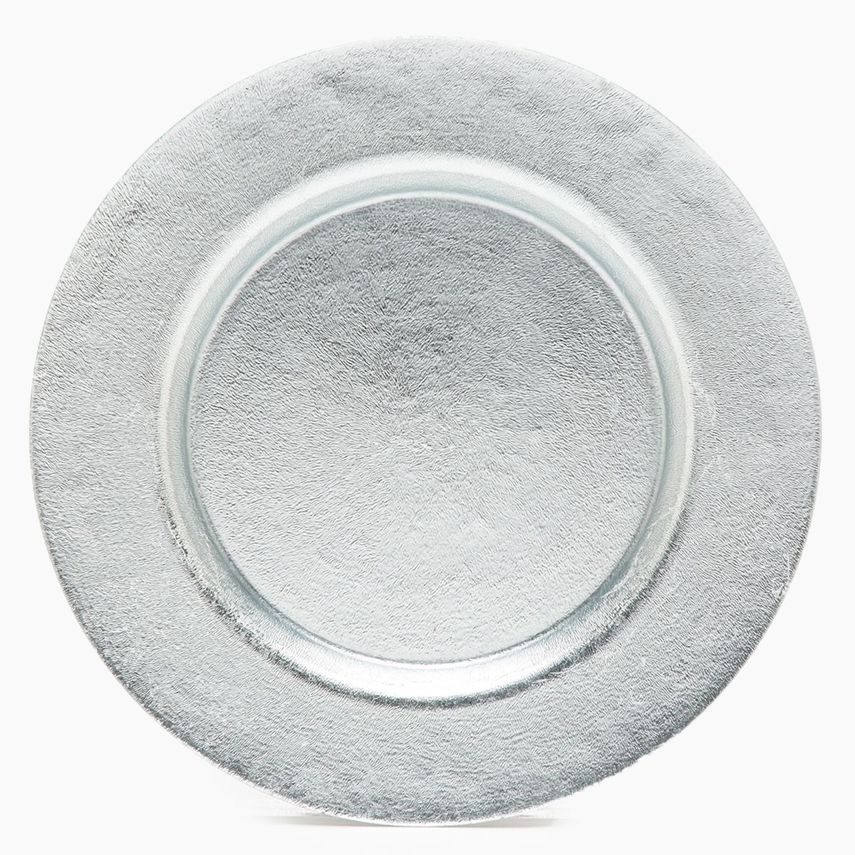 ROBERTA ALLEN - Roberta Allen Plato Base Charger Velvet Silver