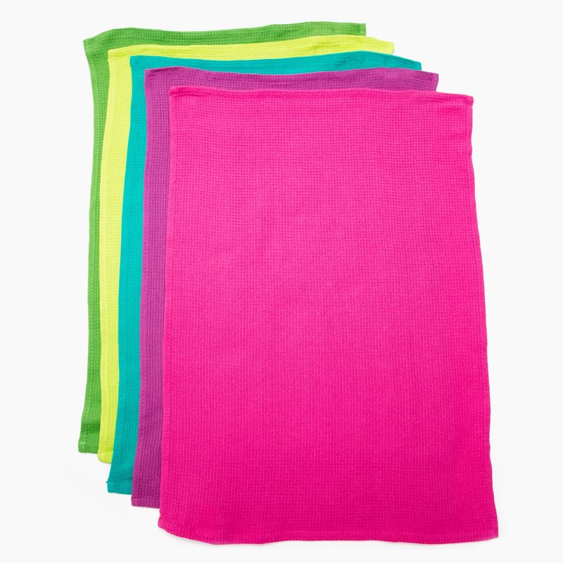 BENETTON - Benetton Set 5 Paños  Colores Arco
