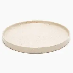 BASEMENT HOME - Bandeja Redonda Cerámica Gres 25 cm