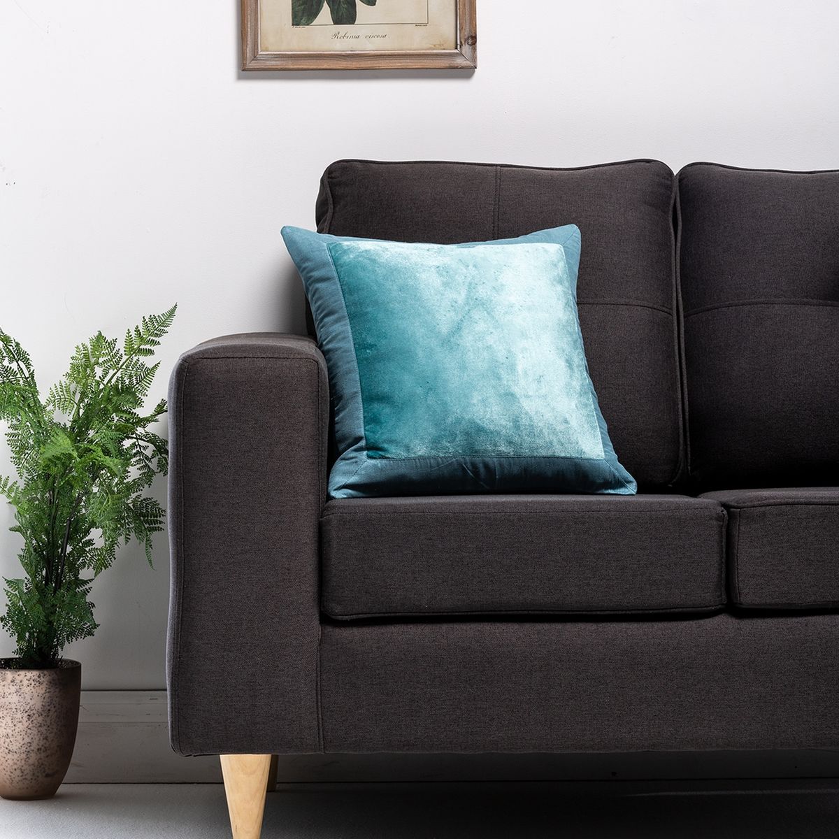  - Funda de Cojín Velvet Marco