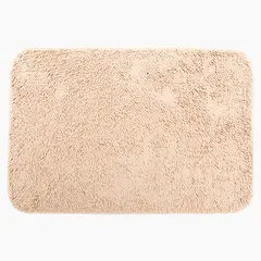 BASEMENT HOME - Alfombra de Baño Shaggy Memory Antideslizante