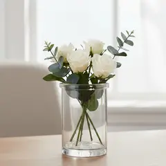 ROBERTA ALLEN - Vaso Decorativo 18.5 Cm Alto Transparente