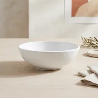 Bowl Bajo 13,7 Cm Flat Edge Loza Blanca