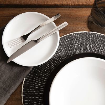 Imagen 2 del producto Plato Pan 17 Cm Flat Edge Loza Blanca