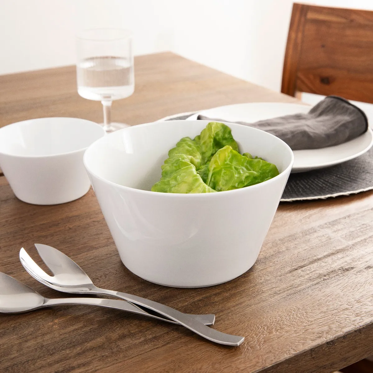 BASEMENT - Bowl Basement De Porcelana Blanca 17 Cm Apto Microondas