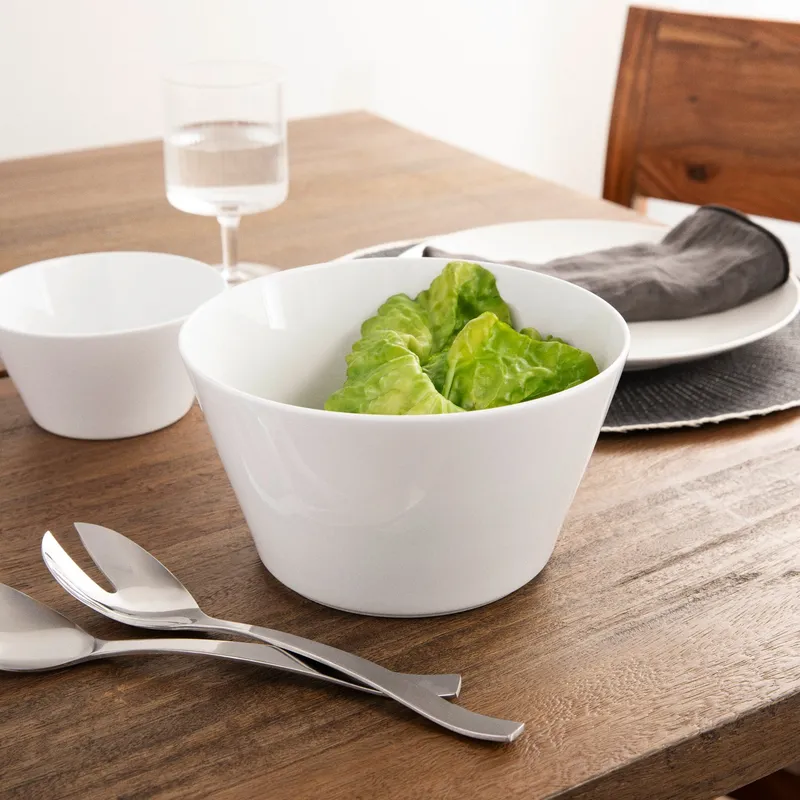 BASEMENT - Bowl Basement De Porcelana Blanca 17 Cm Apto Microondas