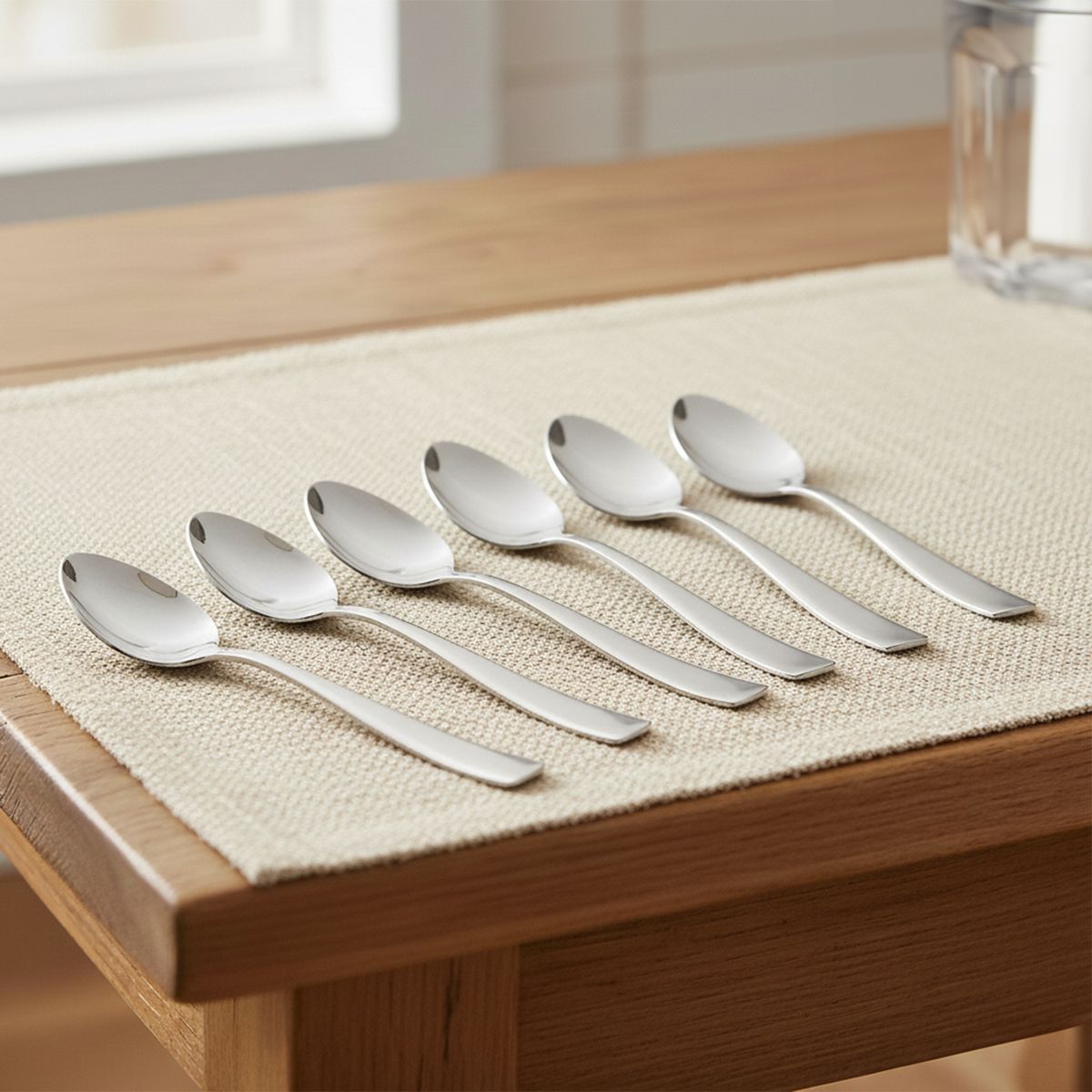 MICA - Cuchillería Mica Classic 6 Cucharas Té Acero Inoxidable