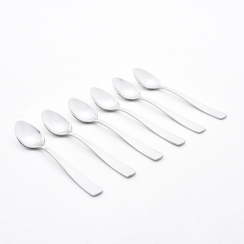 MICA - Cuchillería Mica Classic 6 Cucharas Té Acero Inoxidable