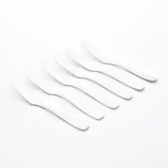 MICA - Juego de cubiertos Classic Cuchillo Mantequillero 6 Piezas