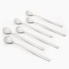 MICA - Set de 6 Cucharas de Helado Classic Acero Inoxidable