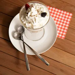 MICA - Set de 6 Cucharas de Helado Classic Acero Inoxidable