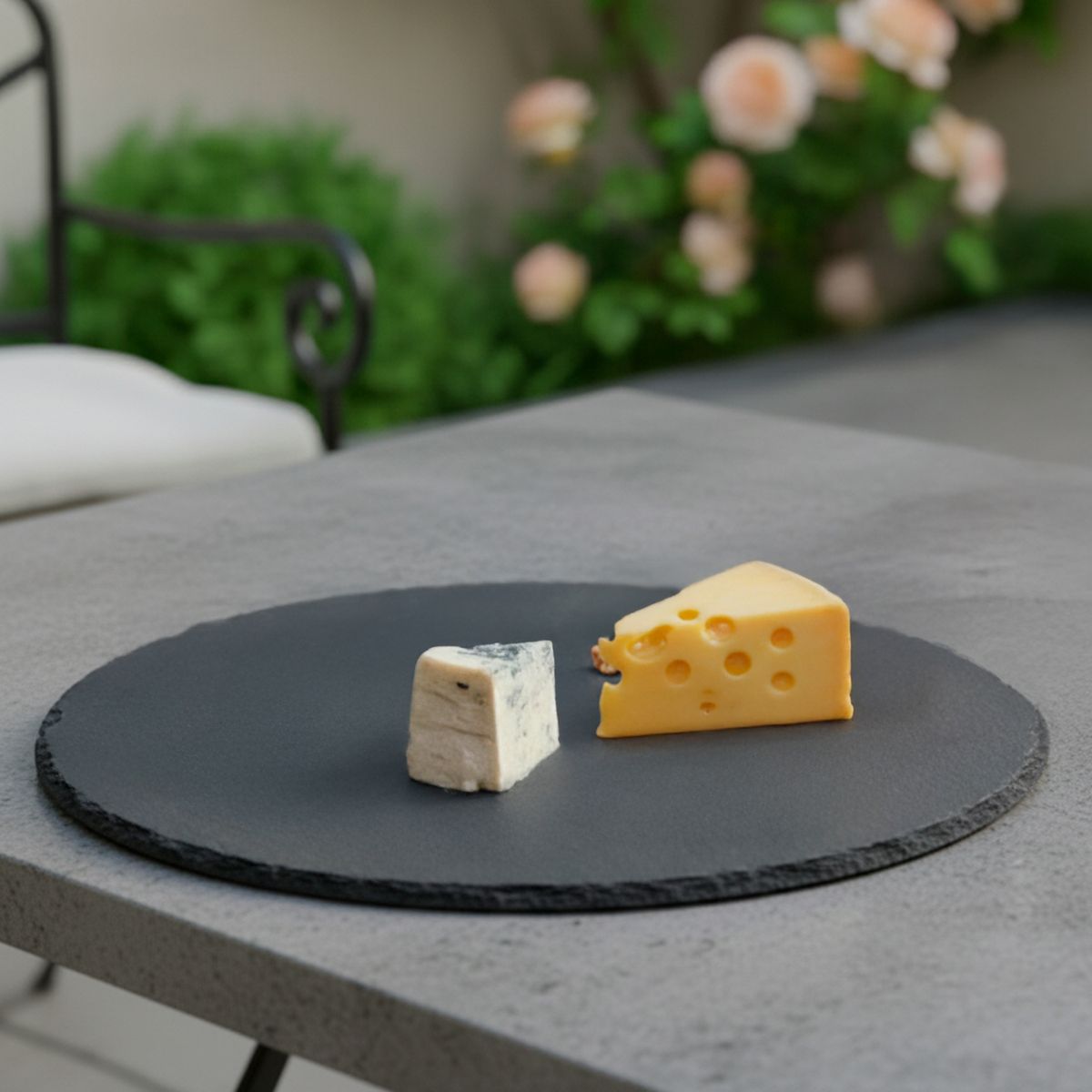 BASEMENT - Tabla Aperitivo 30 cm Piedra Pizarra Basement Home