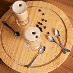 MICA - Cuchillería 6 Piezas Cucharas Café Classic Acero Inoxidable