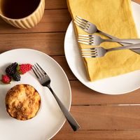 Set de 6 Tenedores para Torta Classic Acero Inoxidable