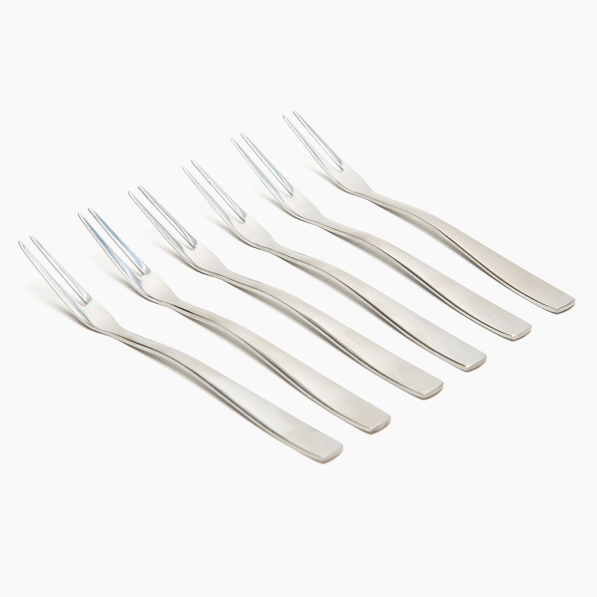 MICA - Set de 6 Tenedores para Aperitivo Mica Classic Acero Inoxidable