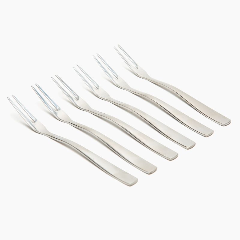 MICA - Set de 6 Tenedores para Aperitivo Mica Classic Acero Inoxidable