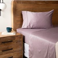 Juego De Sábanas Algodón 300 Hilos Liso