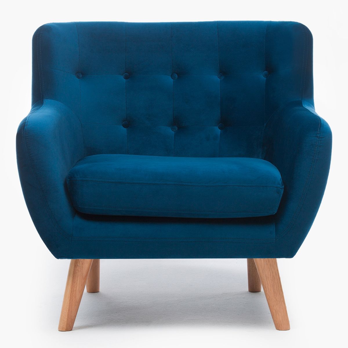 BASEMENT HOME - Sofá 1 Cuerpo Velvet Rihanna Basement Home